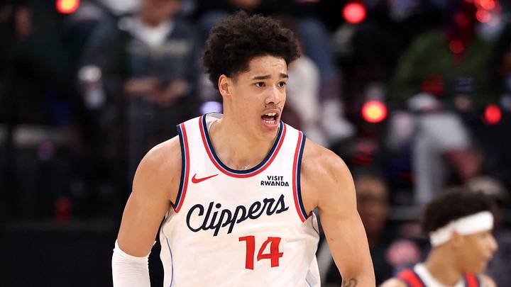 Mar 1, 2026; Inglewood, California, USA; Los Angeles Clippers center Yanic Konan Niederhauser (14) reacts after dunks the ball during the second half against the New Orleans Pelicans at Intuit Dome. Mandatory Credit: Kiyoshi Mio-Imagn Images Mar 1, 2026; Inglewood, California, USA; Los Angeles Clippers center Yanic Konan Niederhauser (14) reacts after dunks the ball during the second half against the New Orleans Pelicans at Intuit Dome. Mandatory Credit: Kiyoshi Mio-Imagn Images