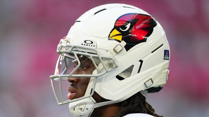 Dec 21, 2025; Glendale, Arizona, USA; Arizona Cardinals wide receiver Marvin Harrison Jr. (18) on the field during warm ups prior to a game against the Atlanta Falcons at State Farm Stadium. Mandatory Credit: Joe Camporeale-Imagn Images Dec 21, 2025; Glendale, Arizona, USA; Arizona Cardinals wide receiver Marvin Harrison Jr. (18) on the field during warm ups prior to a game against the Atlanta Falcons at State Farm Stadium. Mandatory Credit: Joe Camporeale-Imagn Images