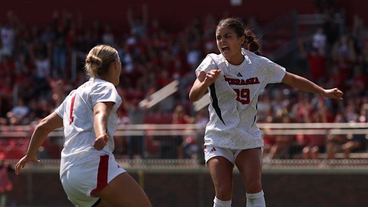Nebraska forwards Ava Makovicka and Kayma Carpenter have helped Nebraska stay unbeaten through 10 matches this fall.