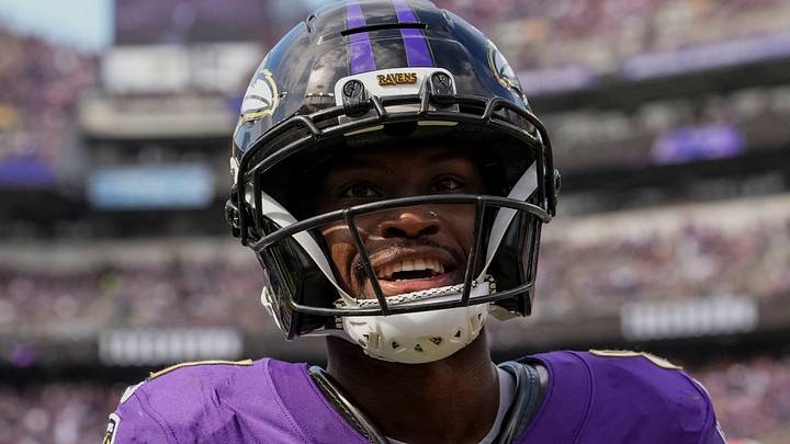 Baltimore Ravens wide receiver Devontez Walker Baltimore Ravens wide receiver Devontez Walker