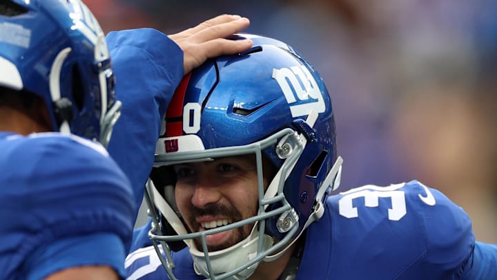 New York Giants kicker Ben Sauls