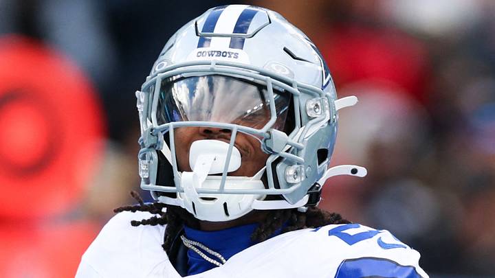 Dallas Cowboys running back Jaydon Blue Dallas Cowboys running back Jaydon Blue