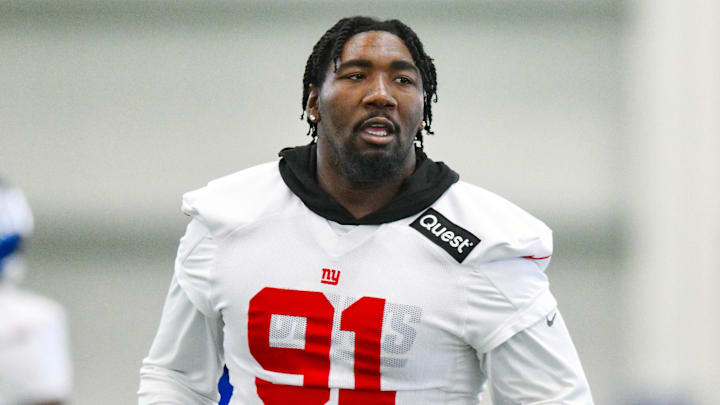 New York Giants defensive tackle Darius Alexander