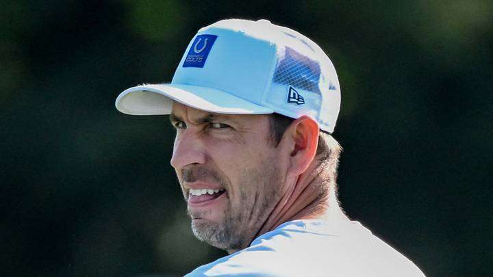 Indianapolis Colts head coach Shane Steichen is at training camp
