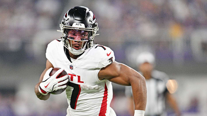 Atlanta Falcons running back Bijan Robinson Atlanta Falcons running back Bijan Robinson