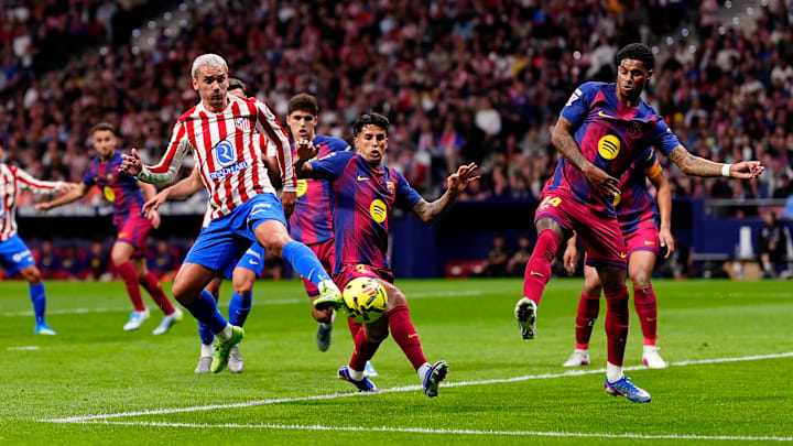 Antoine Griezmann, Atletico de Madrid; Marcus Rashford, Barcelona