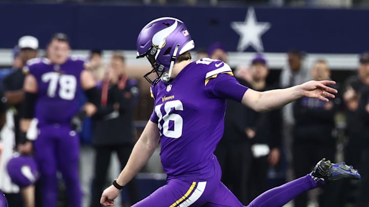 Minnesota Vikings kicker Will Reichard Minnesota Vikings kicker Will Reichard