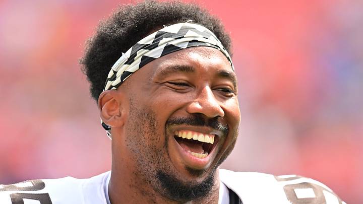 Cleveland Browns defensive end Myles Garrett (95). Mandatory Credit: Ken Blaze-Imagn Images Cleveland Browns defensive end Myles Garrett (95). Mandatory Credit: Ken Blaze-Imagn Images