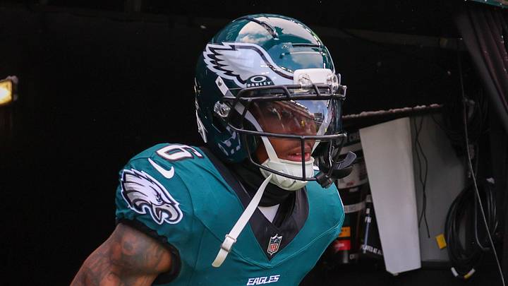 Philadelphia Eagles wide receiver DeVonta Smith Philadelphia Eagles wide receiver DeVonta Smith