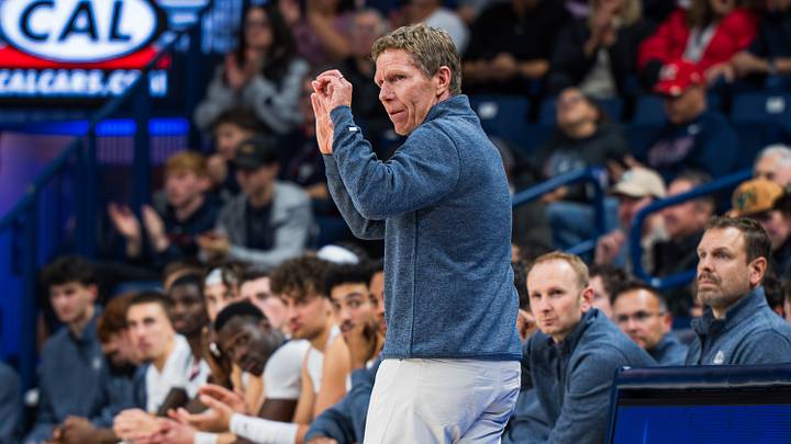 Gonzaga Bulldogs head coach Mark Few.