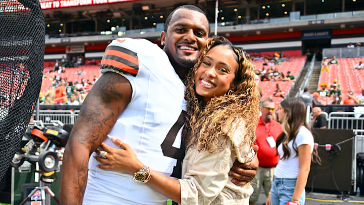 Deshaun Watson and Jilly Anais