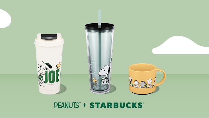 Starbucks and Peanuts Unveil New Merchandise with Exclusive Persona, Joe Kind Snoopy
