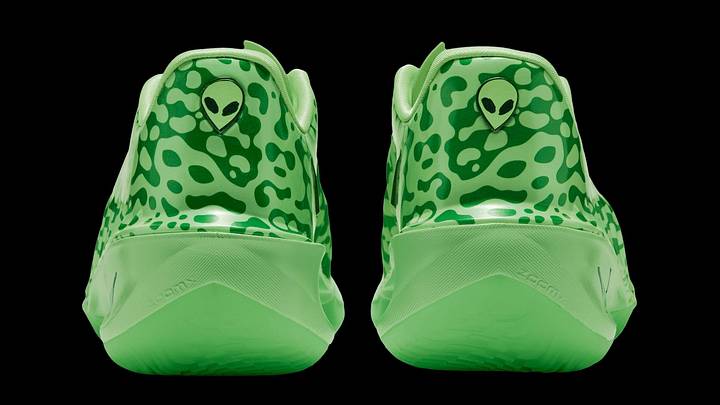 Victor Wembanyama's Nike G.T. Cut 4 "Halloween" colorway. Victor Wembanyama's Nike G.T. Cut 4 "Halloween" colorway.
