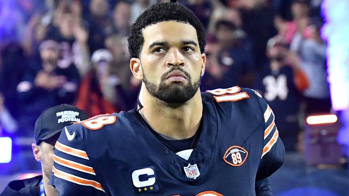 Chicago Bears quarterback Caleb Williams