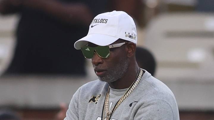 Sep 3, 2026; Atlanta, Georgia, USA; Colorado Buffaloes head coach Deion Sanders before the game at Bobby Dodd Stadium at Hyundai Field. Sep 3, 2026; Atlanta, Georgia, USA; Colorado Buffaloes head coach Deion Sanders before the game at Bobby Dodd Stadium at Hyundai Field.