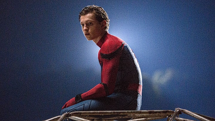 Tom Holland stars as Spider-Man in Columbia Pictures' SPIDER-MAN™: HOMECOMING.