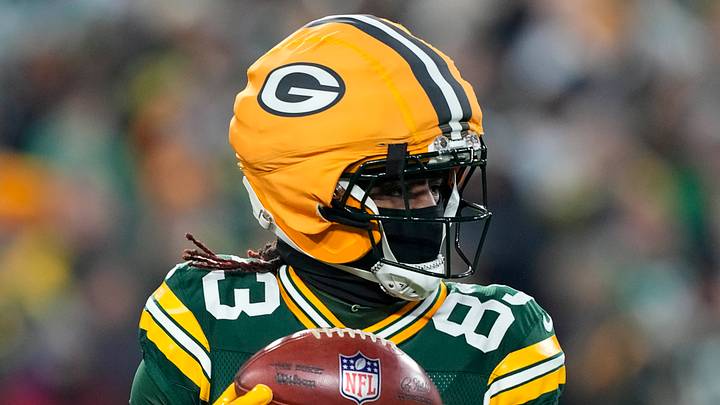 Green Bay Packers wide receiver Savion Williams Green Bay Packers wide receiver Savion Williams