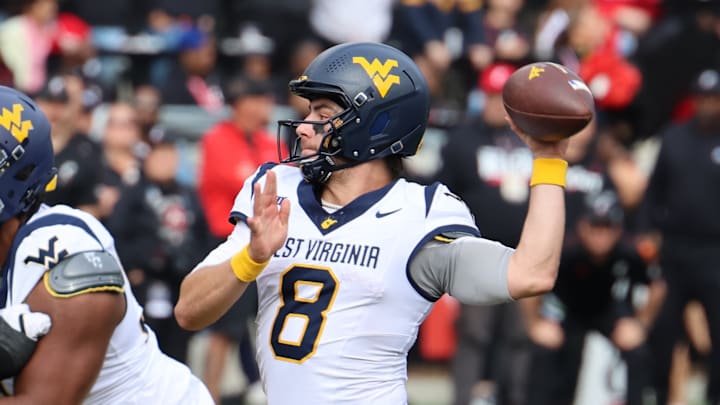 West Virginia University quarterback Nicco Marchiol West Virginia University quarterback Nicco Marchiol