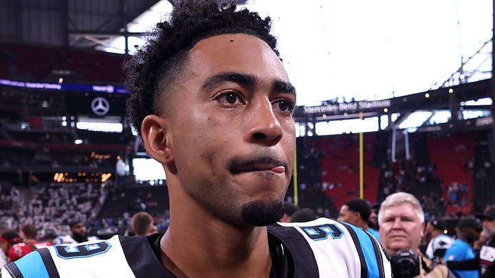 Carolina Panthers quarterback Bryce Young