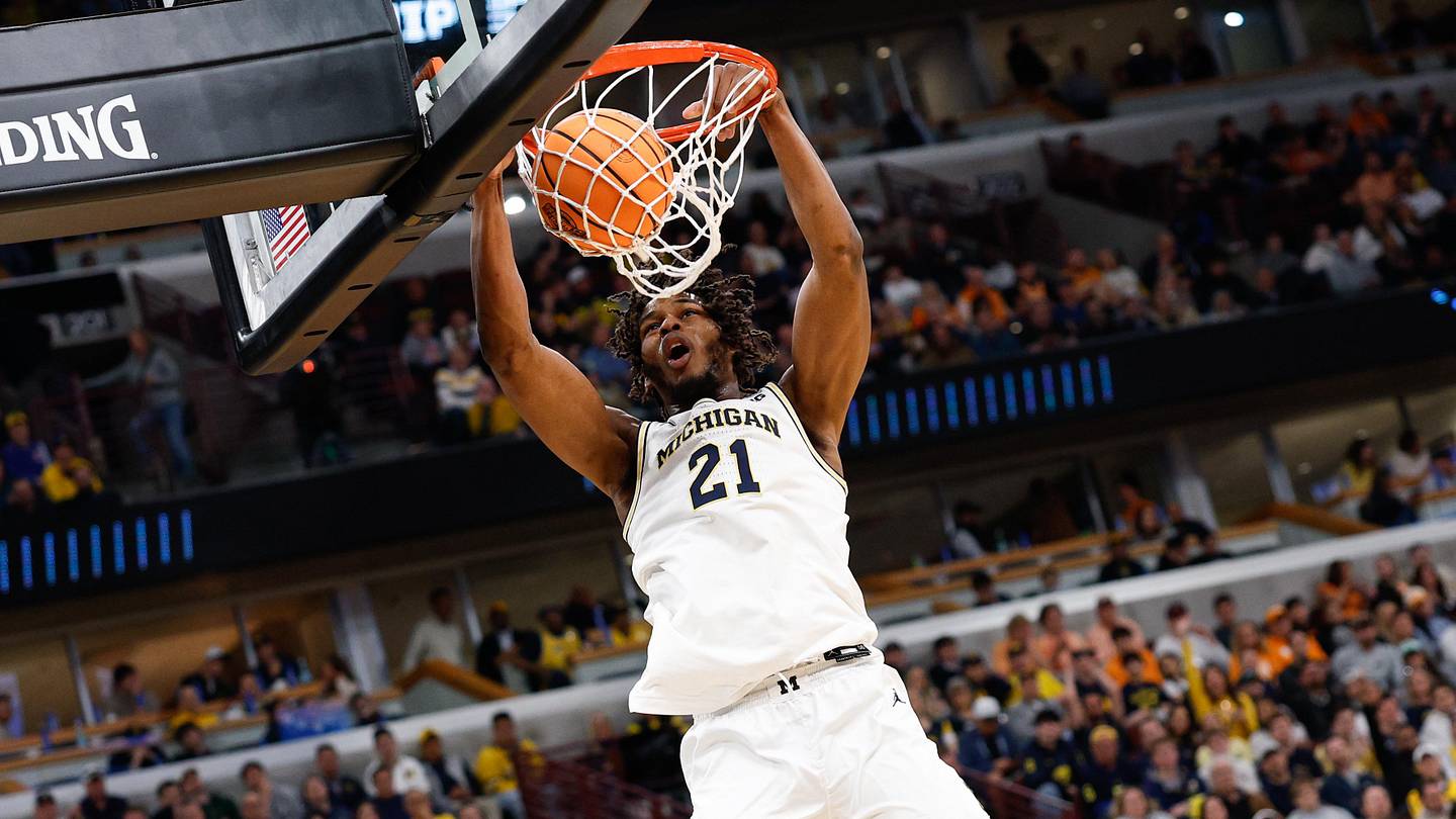 Hornets eye Michigan big man Johnson with dual 2026 picks