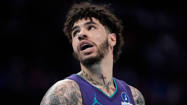 Apr 3, 2026; Charlotte, North Carolina, USA; Charlotte Hornets guard LaMelo Ball (1) during the first quarter against the Indiana Pacers at Spectrum Center. Mandatory Credit: Jim Dedmon-Imagn Images Apr 3, 2026; Charlotte, North Carolina, USA; Charlotte Hornets guard LaMelo Ball (1) during the first quarter against the Indiana Pacers at Spectrum Center. Mandatory Credit: Jim Dedmon-Imagn Images