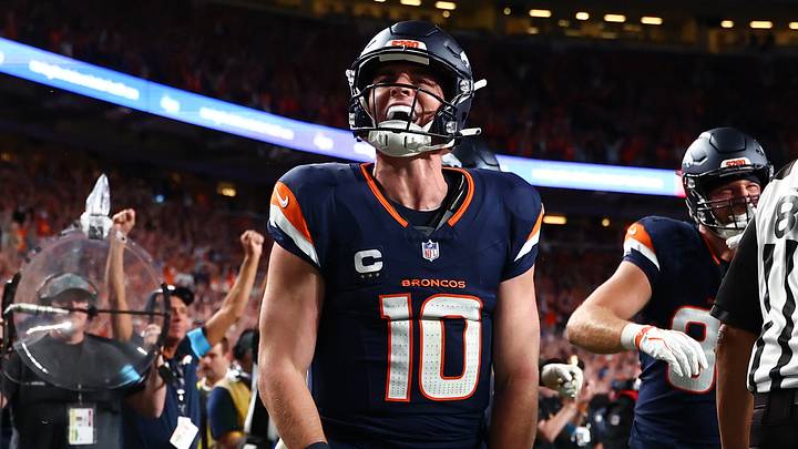 Denver Broncos quarterback Bo Nix Denver Broncos quarterback Bo Nix