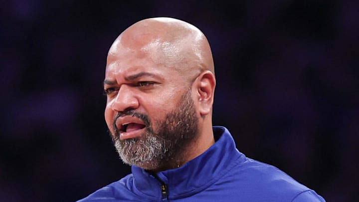 Dec 7, 2024; New York, New York, USA; Detroit Pistons head coach JB Bickerstaff : Vincent Carchietta-Imagn Images