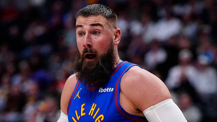 Mar 11, 2026; Denver, Colorado, USA; Denver Nuggets center Jonas Valanciunas (17) controls the ball in the fourth quarter against the Houston Rockets at Ball Arena. Mandatory Credit: Ron Chenoy-Imagn Images Mar 11, 2026; Denver, Colorado, USA; Denver Nuggets center Jonas Valanciunas (17) controls the ball in the fourth quarter against the Houston Rockets at Ball Arena. Mandatory Credit: Ron Chenoy-Imagn Images