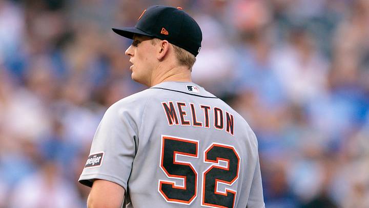 Detroit Tigers pitcher Troy Melton (52) on the mound. Credit: William Purnell-Imagn Images Detroit Tigers pitcher Troy Melton (52) on the mound. Credit: William Purnell-Imagn Images