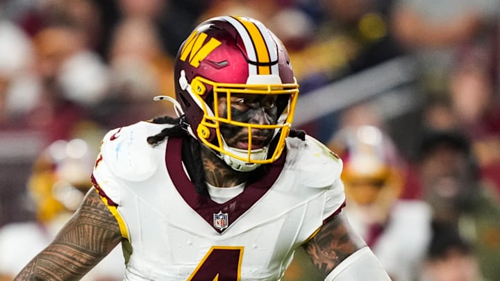 Washington Commanders linebacker Frankie Luvu Washington Commanders linebacker Frankie Luvu