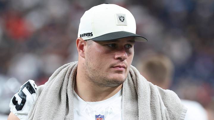 Las Vegas Raiders C Tyler Linderbaum Las Vegas Raiders C Tyler Linderbaum