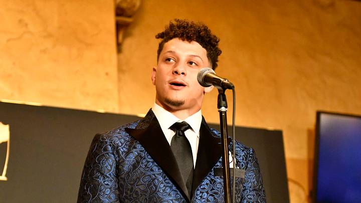 Patrick Mahomes of the Kansas City Chiefs.