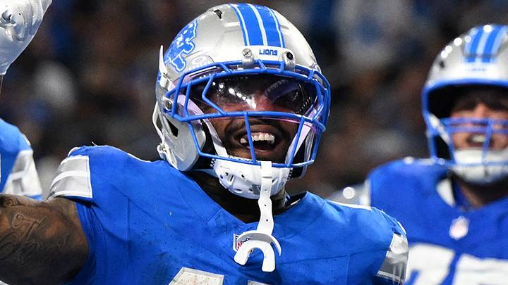 Detroit Lions running back Trayveon Williams 