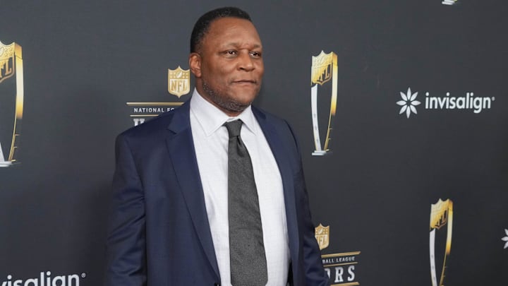 Former Detroit Lions running back Barry Sanders.