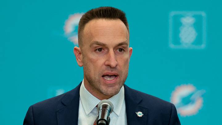 Jan 22, 2026; Miami Gardens, FL, USA; Miami Dolphins head coach Jeff Hafley speaks to reporters during his introductory press conference at Baptist Health Training Complex. Mandatory Credit: Sam Navarro-Imagn Images Jan 22, 2026; Miami Gardens, FL, USA; Miami Dolphins head coach Jeff Hafley speaks to reporters during his introductory press conference at Baptist Health Training Complex. Mandatory Credit: Sam Navarro-Imagn Images
