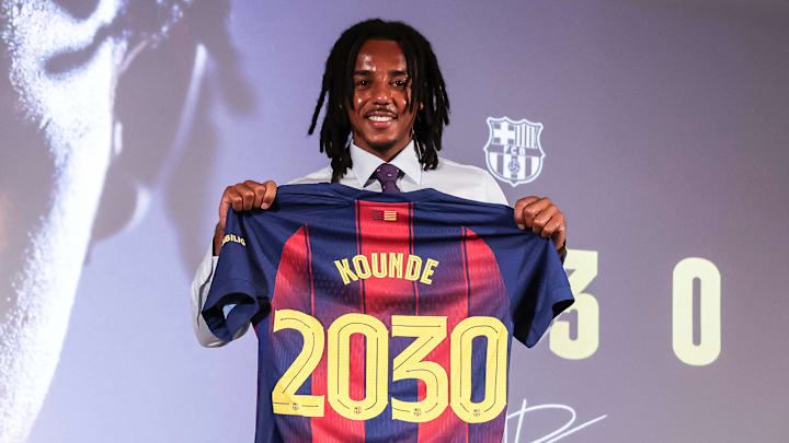 Jules Koundé secured his long-term future at Barcelona.