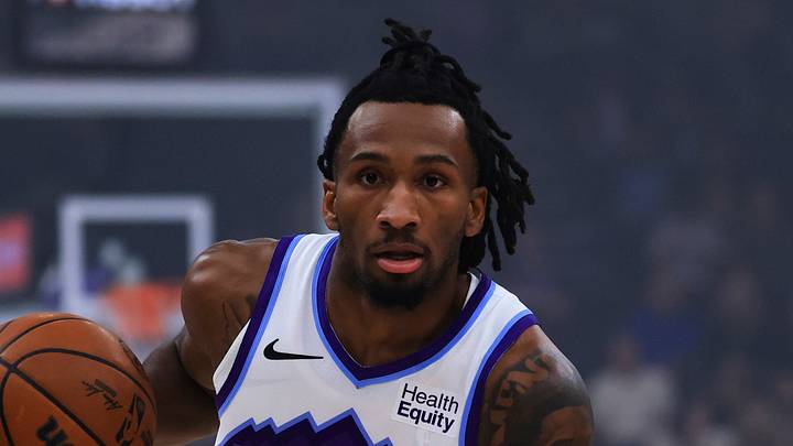 Oct 6, 2026; Salt Lake City, Utah, USA; Utah Jazz guard Darryn Peterson (22) brings the ball up the court against the Denver Nuggets during the first quarter at Delta Center. Mandatory Credit: Rob Gray-Imagn Images Oct 6, 2026; Salt Lake City, Utah, USA; Utah Jazz guard Darryn Peterson (22) brings the ball up the court against the Denver Nuggets during the first quarter at Delta Center. Mandatory Credit: Rob Gray-Imagn Images