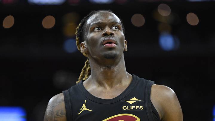 Feb 11, 2026; Cleveland, Ohio, USA; Cleveland Cavaliers guard Keon Ellis (14) stands on the court in the fourth quarter against the Washington Wizards at Rocket Arena. Mandatory Credit: David Richard-Imagn Images Feb 11, 2026; Cleveland, Ohio, USA; Cleveland Cavaliers guard Keon Ellis (14) stands on the court in the fourth quarter against the Washington Wizards at Rocket Arena. Mandatory Credit: David Richard-Imagn Images