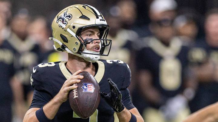 New Orleans Saints QB Jake Haener (3) New Orleans Saints QB Jake Haener (3)