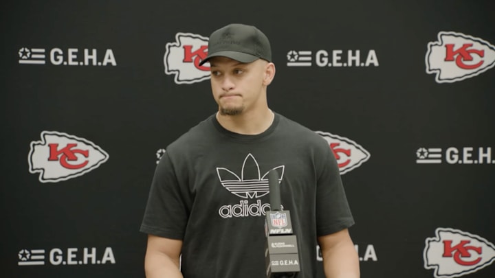 Mahomes threw for 261 yards and four touchdowns on Thursday.