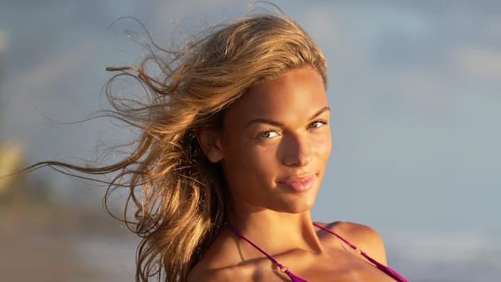 Anna Hall was photographed by Ben Horton at The Boca Raton. 