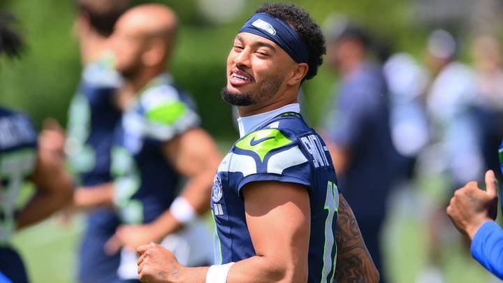 Jun 9, 2026; Renton, WA, USA; Seattle Seahawks wide receiver Jaxon Smith-Njigba (11) during minicamp at Virginia Mason Athletic Center. Mandatory Credit: Steven Bisig-Imagn Images Jun 9, 2026; Renton, WA, USA; Seattle Seahawks wide receiver Jaxon Smith-Njigba (11) during minicamp at Virginia Mason Athletic Center. Mandatory Credit: Steven Bisig-Imagn Images