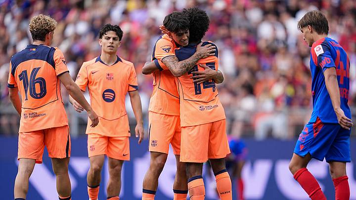 Barça put five past Basel last weekend. Barça put five past Basel last weekend.