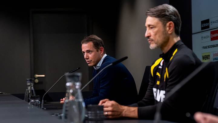 Lars Ricken (hi.) möchte die Zusammenarbeit mit Niko Kovac fortsetzen