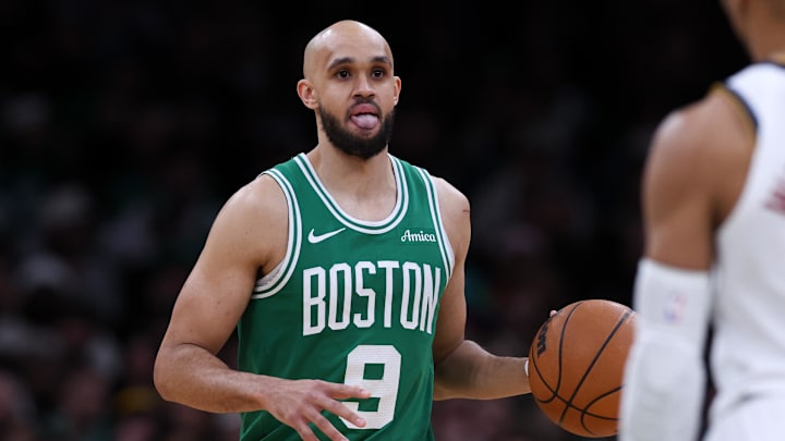 Boston Celtics guard Derrick White.