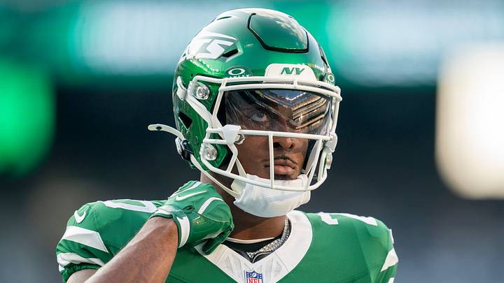 New York Jets running back Breece Hall New York Jets running back Breece Hall
