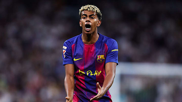 Lamine Yamal is nursing a nagging groin injury.