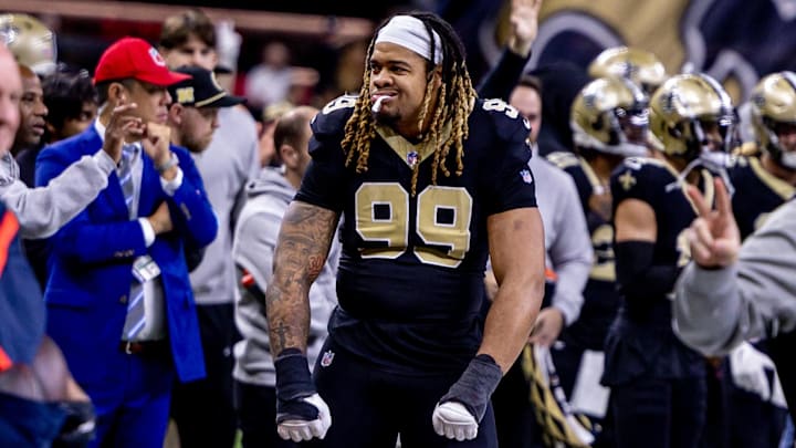 New Orleans Saints defensive end Chase Young New Orleans Saints defensive end Chase Young
