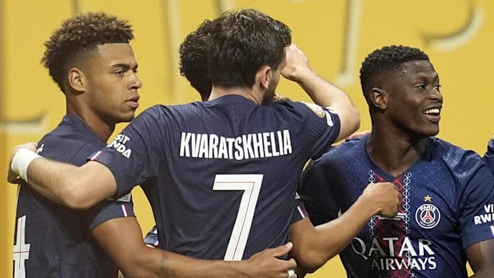 PSG scored four goals in the first half to put Inter Miami out of sight.