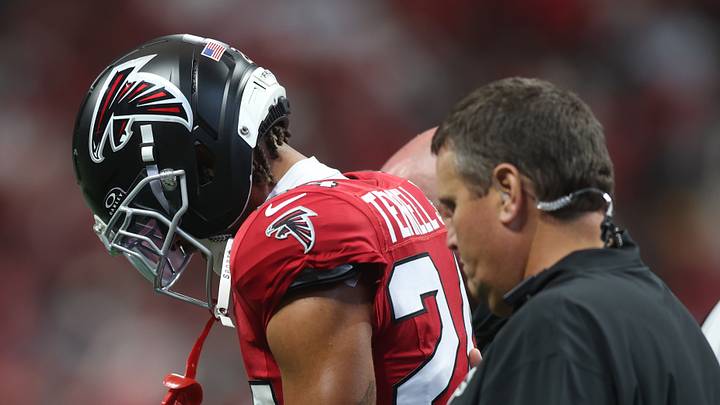 Atlanta Falcons cornerback A.J. Terrell Jr. 